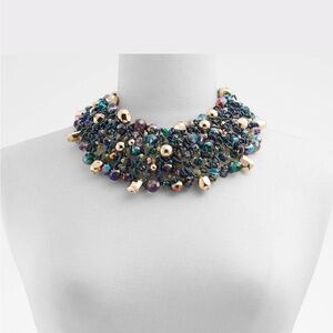 Chunky Beaded Statement Necklace
